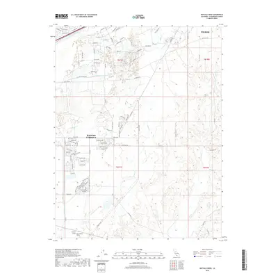 2018 Map of Buffalo Creek, 2018 Print