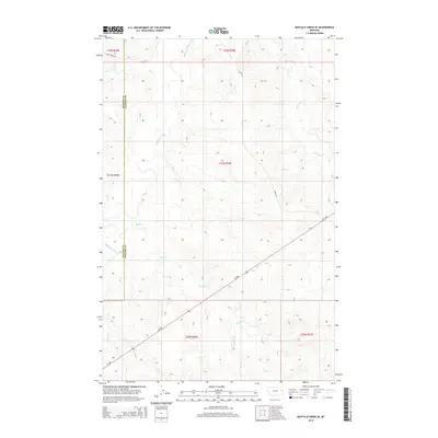 2014 Map of Buffalo Creek SE, 2014 Print