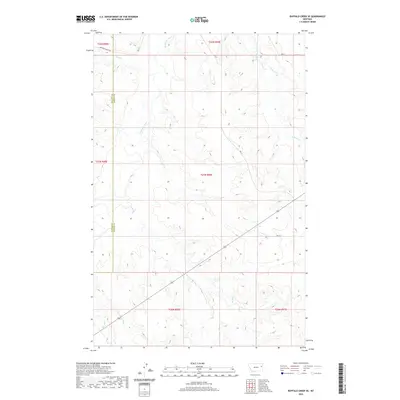 2020 Map of Buffalo Creek SE, 2020 Print