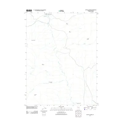 2011 Map of Buffalo Creek, 2011 Print
