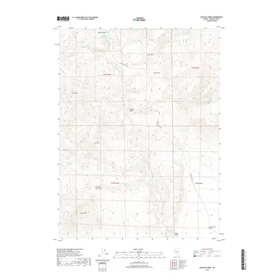 2018 Map of Buffalo Creek, 2018 Print