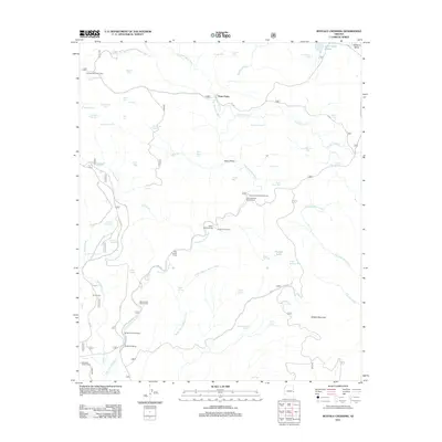 2011 Map of Buffalo Crossing, 2011 Print
