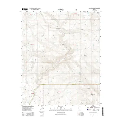 2014 Map of Buffalo Crossing, 2014 Print