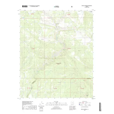 2018 Map of Buffalo Crossing, 2018 Print