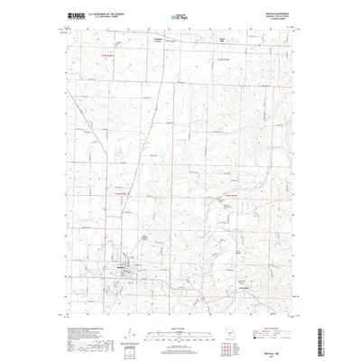 2017 Map of Buffalo, 2017 Print