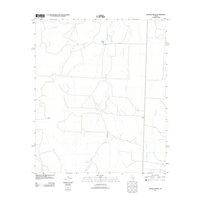2012 Map of Buffalo Draw, 2012 Print