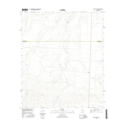 2016 Map of Buffalo Draw, 2016 Print