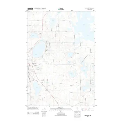 2013 Map of Buffalo East, 2013 Print