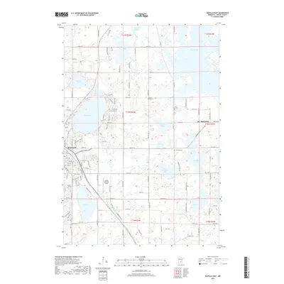 2019 Map of Buffalo East, 2019 Print