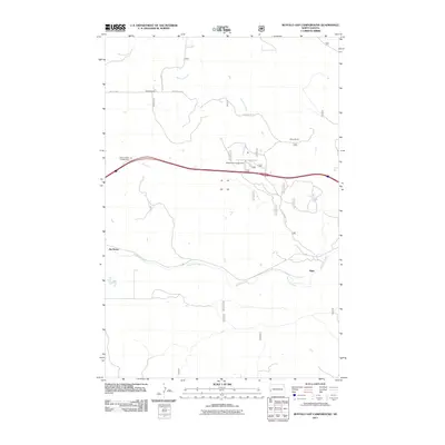2011 Map of Buffalo Gap Campground, 2011 Print
