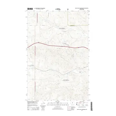 2014 Map of Buffalo Gap Campground, 2014 Print