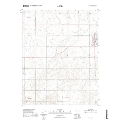 2018 Map of Buffalo, 2018 Print