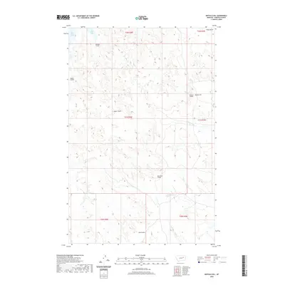 2020 Map of Buffalo Hill, 2020 Print