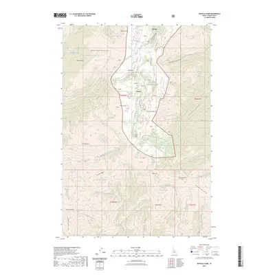 2023 Map of Buffalo Hump, 2023 Print