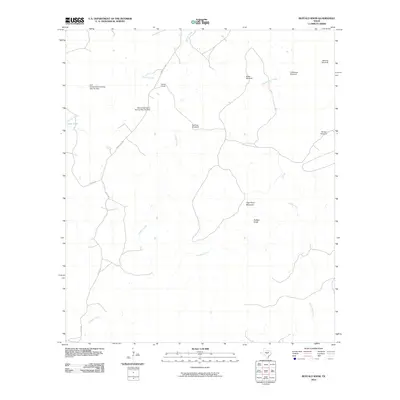 2010 Map of Buffalo Knob, 2010 Print