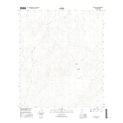 2016 Map of Buffalo Knob, 2016 Print