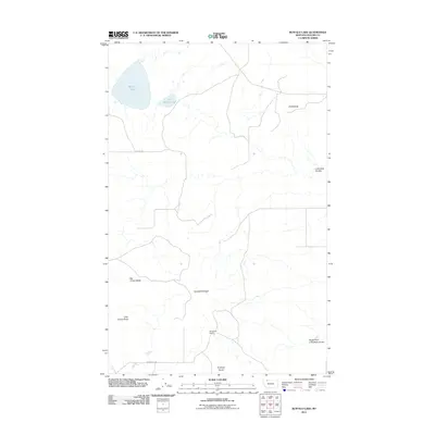 2011 Map of Buffalo Lake, 2011 Print