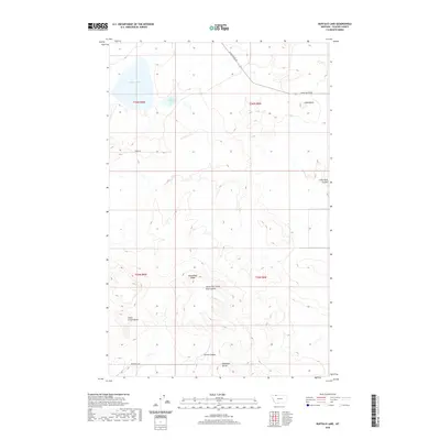 2020 Map of Buffalo Lake, 2020 Print