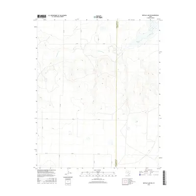 2016 Map of Buffalo Lake SW, 2016 Print