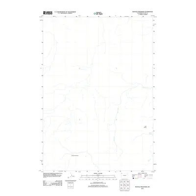 2012 Map of Buffalo Meadows, 2012 Print