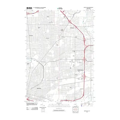 2010 Map of Buffalo NE, 2010 Print