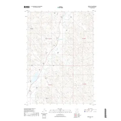2017 Map of Buffalo NE, 2017 Print