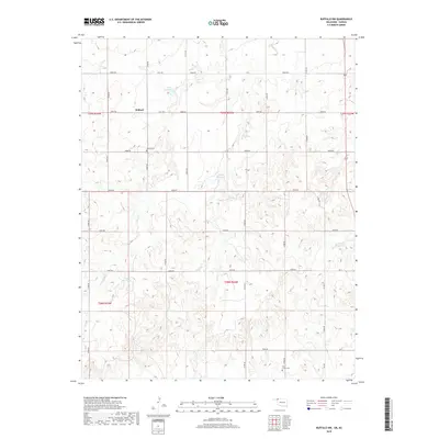 2018 Map of Buffalo NW, 2018 Print