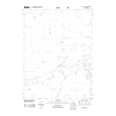 2011 Map of Buffalo Pass, 2011 Print