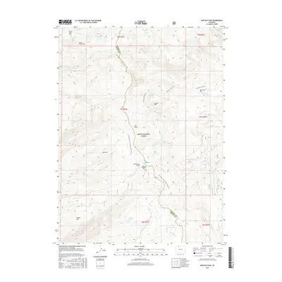 2016 Map of Buffalo Pass, 2016 Print