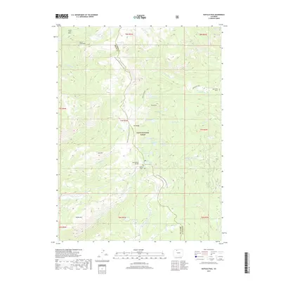2019 Map of Buffalo Pass, 2019 Print