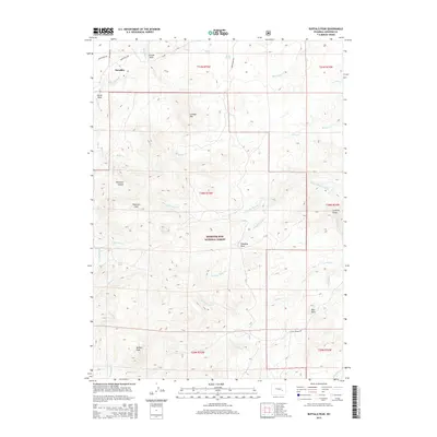 2015 Map of Buffalo Peak, 2015 Print