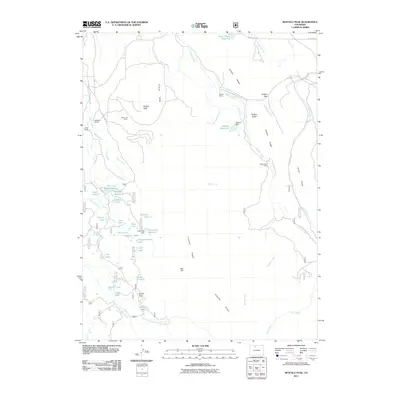 2011 Map of Buffalo Peak, 2011 Print