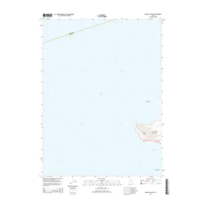 2014 Map of Buffalo Point, 2014 Print