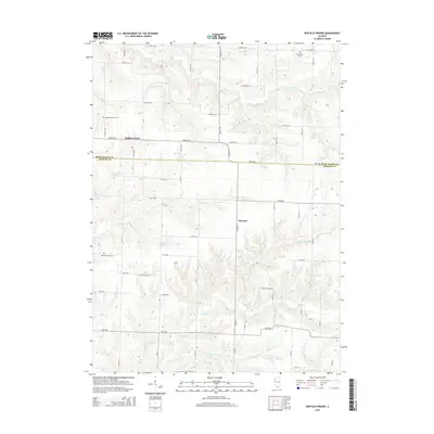 2015 Map of Buffalo Prairie, 2015 Print