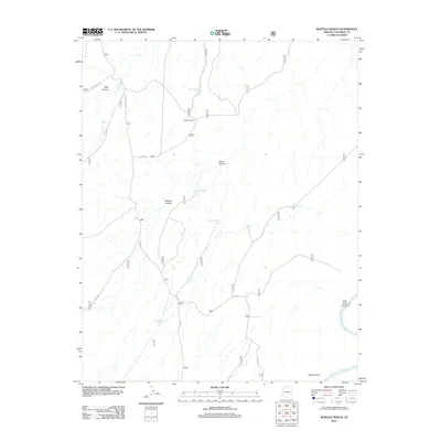 2012 Map of Buffalo Ranch, 2012 Print