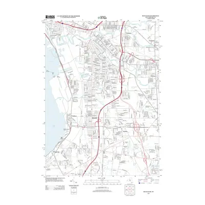 2013 Map of Buffalo SE, 2013 Print
