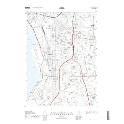 2019 Map of Buffalo SE, 2019 Print