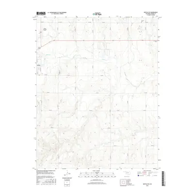 2016 Map of Buffalo SE, 2016 Print