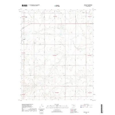 2018 Map of Buffalo SE, 2018 Print