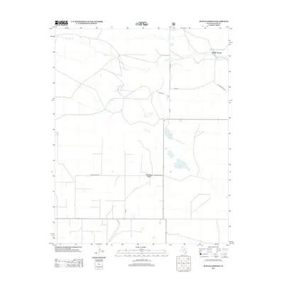 2012 Map of Buffalo Springs, 2012 Print