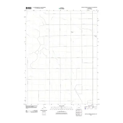 2010 Map of Buffalo Springs Ranch NE, 2010 Print