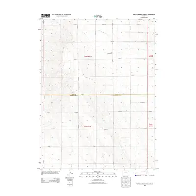 2013 Map of Buffalo Springs Ranch NE, 2013 Print