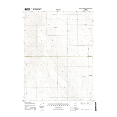 2016 Map of Buffalo Springs Ranch NE, 2016 Print
