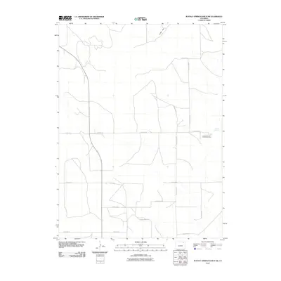 2010 Map of Buffalo Springs Ranch NW, 2010 Print
