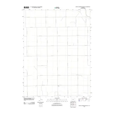 2010 Map of Buffalo Springs Ranch SE, 2010 Print