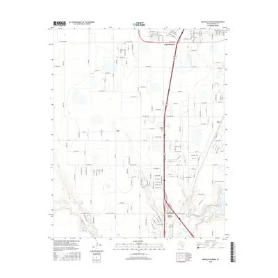 2016 Map of Buffalo Stadium, 2016 Print