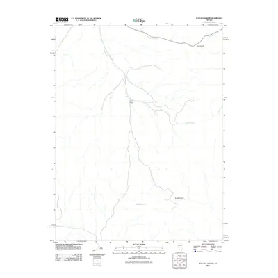 2011 Map of Buffalo Summit, 2011 Print