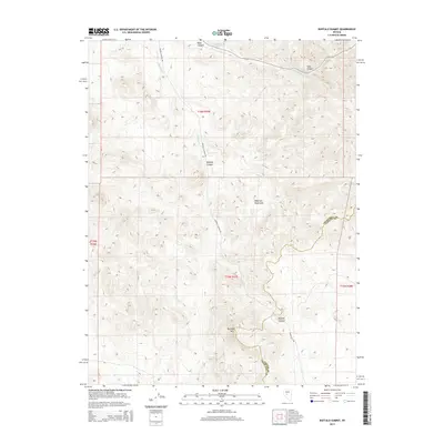 2015 Map of Buffalo Summit, 2015 Print