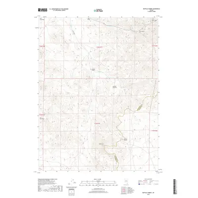 2018 Map of Buffalo Summit, 2018 Print