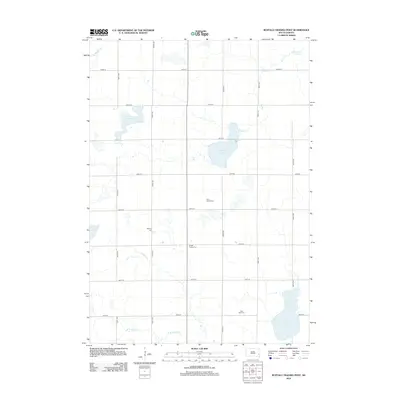 2012 Map of Buffalo Trading Post, 2012 Print